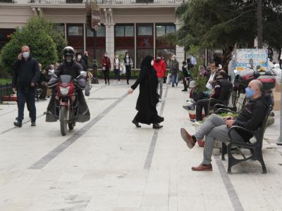 Samsun’da sokaklar doldu taştı

