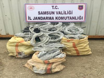 Demiryolu raylarını çalan hırsızlık şüphelileri yakalandı