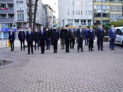 Terme’de sosyal mesafeli 23 Nisan
