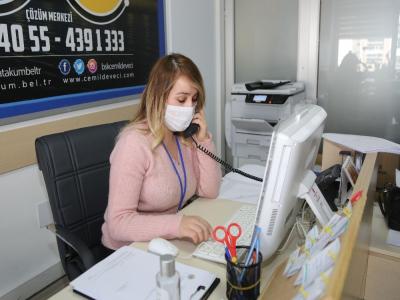 Atakum Belediyesi’nden 65 yaş üstü vatandaşlara destek telefonu
