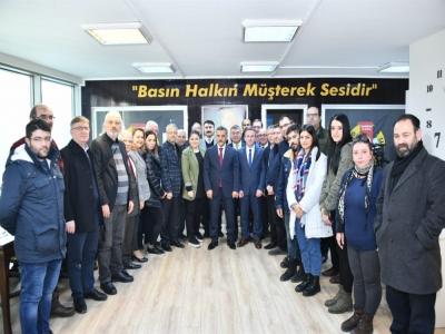 Vali Kaymak’tan basın çalışanlarına teşekkür