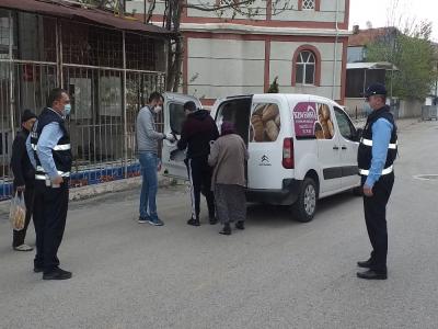 Havza sokağa çıkma kısıtlamasına uydu
