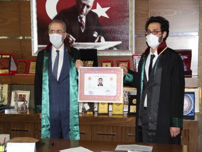 Samsun’da stajyer avukatlar cübbe giydi
