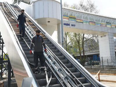 Doğupark’a ‘yürüyen merdivenli üst geçit’
