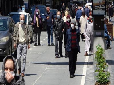 Samsun’da yaşlılar parklara akın etti
