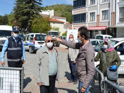 Havza’da korona virüs tedbirleri devam ediyor
