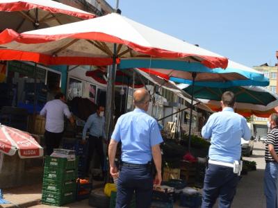 Havza’da yasağa uymayan manava ceza
