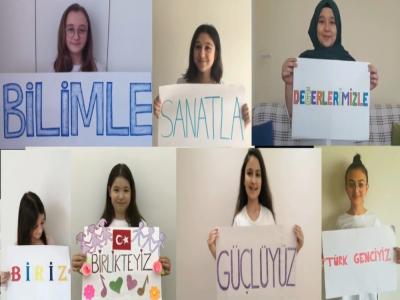 Samsun’un sesleri 19 Mayıs için evlerinden söyledi
