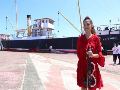 Canan Anderson’dan Bandırma Vapuru’nda keman konseri
