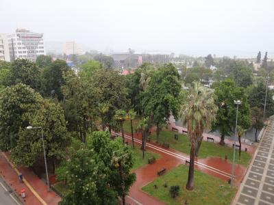 Samsun’da kısa süreli dolu yağışı
