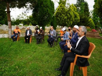 Terme Belediyesi mezarlıkları boş bırakmadı
