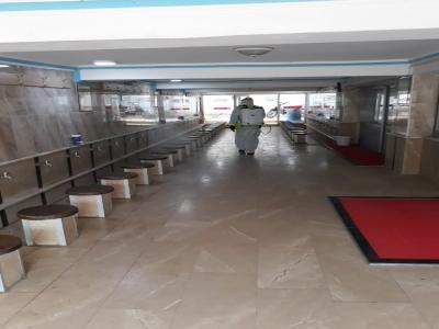 Terme’de camiler ibadete hazır
