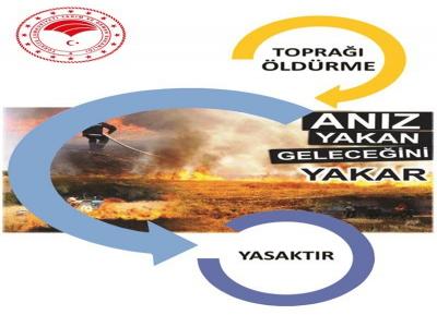Anız yakanlara ’ceza’ uyarısı
