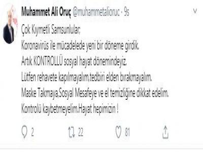 İl Sağlık Müdürü Oruç: “Rehavete kapılmayalım”
