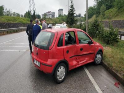 Samsun’da zincirleme trafik kazası: 1 yaralı
