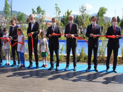 Samsun Millet Bahçesi törenle açıldı

