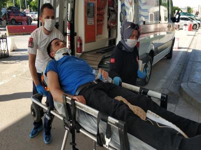 Samsun’da trafik kazası: 1 yaralı
