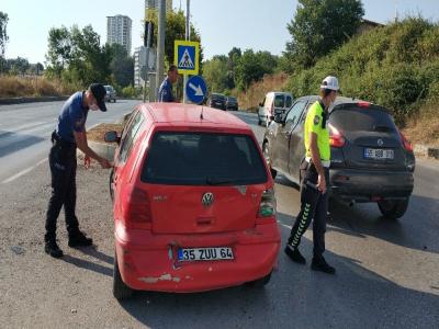 Samsun’da zincirleme trafik kazası: 1 yaralı
