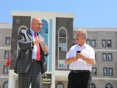 Başkan Demirtaş, Samsunspor yöneticilerini kutladı
