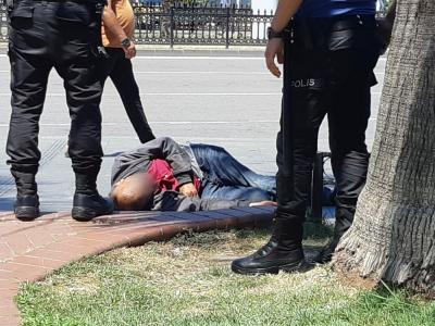 Alkol komasına giren şahıs hastaneye kaldırıldı
