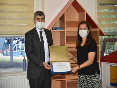 Masal eğitimi sertifika töreniyle son buldu
