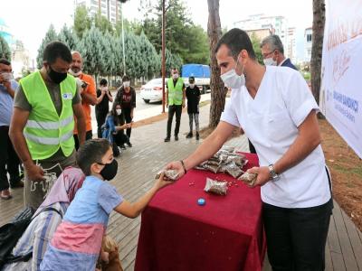 Canik Belediyesi’nden hayvan hakları etkinliği

