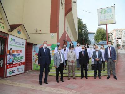 İlkadım’da eğitime yüzde 100 destek devam ediyor
