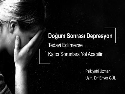 Psikiyatrist Gül: 'Doğum sonrası depresyon tedavi edilmezse kalıcı sorunlara yol açabilir'
