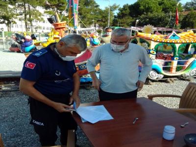 Bafra’da korona ile mücadele
