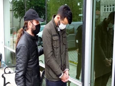 Çete üyesi adliyeye sevk edildi