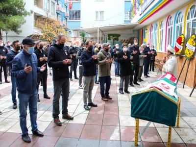 Samsunsporlu Kemal Dikmen son yolculuğuna uğurlandı
