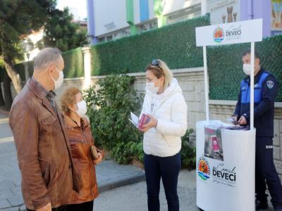 Atakum Belediyesi’nin ekipleri şiddetle mücadele için sahada
