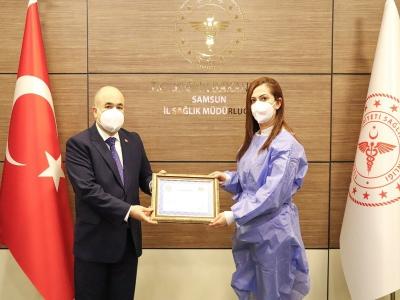 Vali Dağlı, “ Mücadelenin başkahramanları sizlersiniz”
