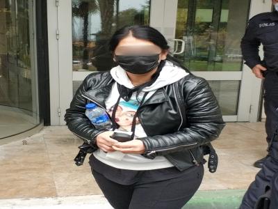 Genç kadın uyuşturucudan 15 yıl ceza alıp tutuklandı
