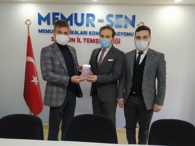 Genç Memur-Sen Samsun Temsilciliği’nde bayrak değişimi