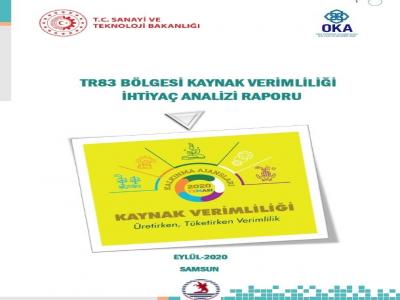 TR83 Bölgesi Kaynak Verimliliği İhtiyaç Analizi Raporu yayında
