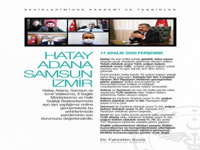 Samsun’da vaka sayısı yüzde 20 azaldı
