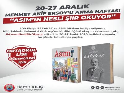 Bafra Belediyesi’nden 500 öğrenciye kitap
