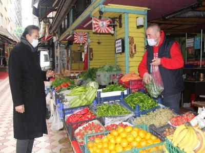 Samsun’da 20 yıllık kafeci pandemide ’manav’ oldu
