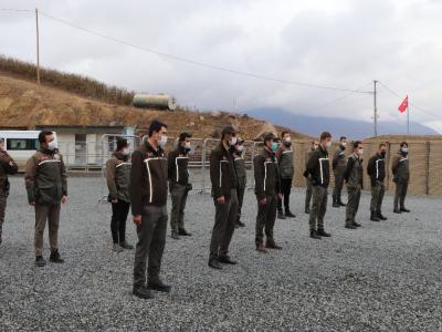 Orman muhafızlarına ’silah’ eğitimi