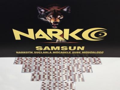 Samsun’da 3 kişi 153 paket bonzai ile yakalandı
