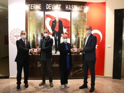 Başkan Kılıç’tan sağlıkçılara yeni yıl sürprizi
