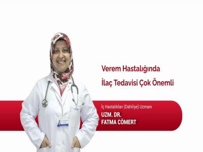 Verem hastalığında ilaç tedavisi çok önemli
