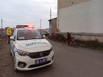 Bekçinin motosikletini çalan şüpheli polisten kaçamadı

