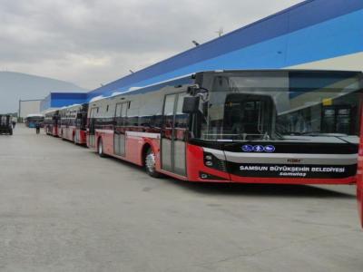 Samsun’da toplu ulaşım konforu artıyor
