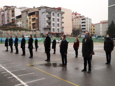 Samsun’un tüm okullarından İstiklal Marşı sesleri yükseldi
