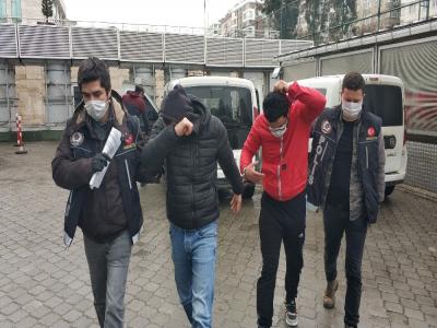 Samsun’da  uyuşturucu ticaretinden 5 kişi adliyeye sevk edildi
