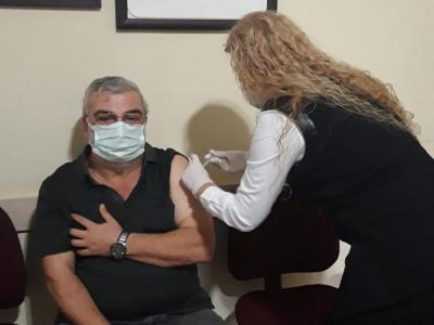 Alaçam’da ilk aşılar uygulamaya başlandı
