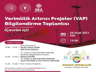 OKA’dan Verimlilik Artırıcı Projeler Desteği Tanıtım Toplantısı
