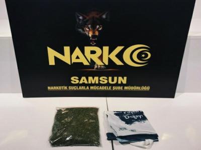Samsun’da bonzai ile yakalanan şahıs gözaltına alındı

